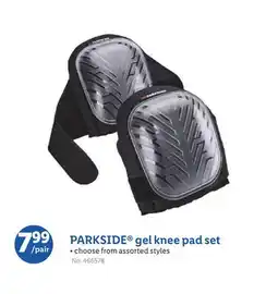 Lidl PARKSIDE gel knee pad set offer