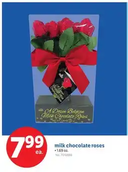 Lidl milk chocolate roses offer