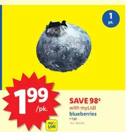 Lidl blueberries offer