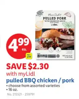 Lidl pulled BBQ chicken/pork offer