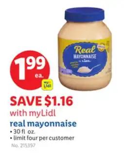 Lidl real mayonnaise offer