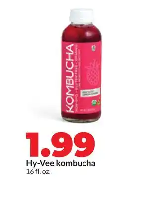 Hy-Vee Hy-Vee kombucha offer