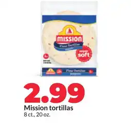 Hy-Vee Mission tortillas offer