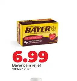 Hy-Vee Bayer pain relief offer