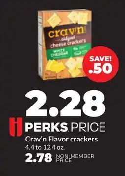 Hy-Vee Crav'n Flavor crackers offer