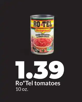 Hy-Vee Ro Tel tomatoes offer