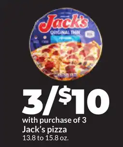 Hy-Vee Jack's pizza offer