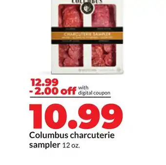 Hy-Vee Columbus charcuterie sampler offer