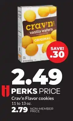 Hy-Vee Crav'n Flavor cookies offer