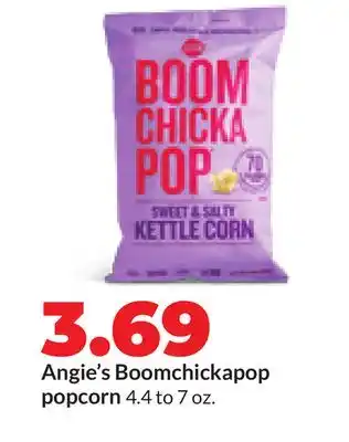 Hy-Vee Angie's Boomchickapop popcorn offer