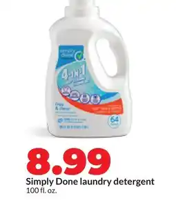 Hy-Vee Simply Done laundry detergent offer