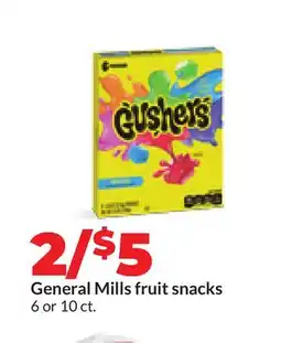 Hy-Vee General Mills fruit snacks offer