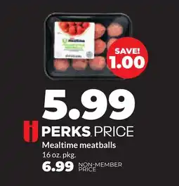 Hy-Vee Mealtime meatballs offer