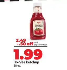 Hy-Vee Hy-Vee ketchup offer