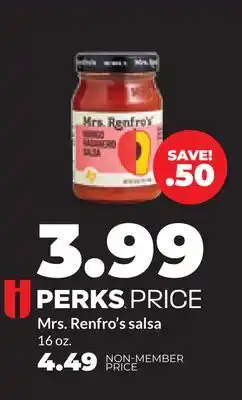 Hy-Vee Mrs. Renfro's salsa offer