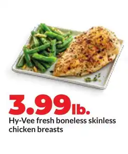 Hy-Vee Hy-Vee fresh boneless skinless chicken breasts offer