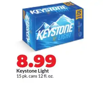 Hy-Vee Keystone Light offer