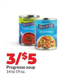 Hy-Vee Progresso soup offer