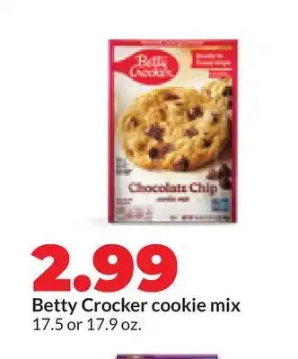 Hy-Vee Betty Crocker cookie mix offer