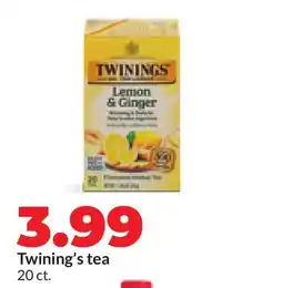 Hy-Vee Twining's tea offer