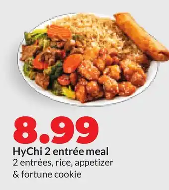 Hy-Vee HyChi 2 entrée meal offer