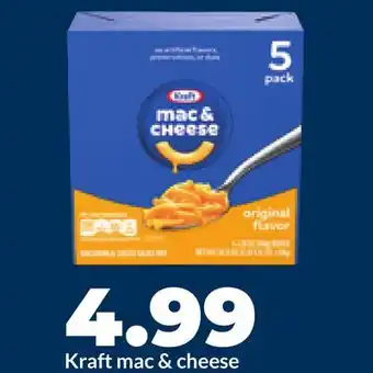 Hy-Vee Kraft mac & cheese offer