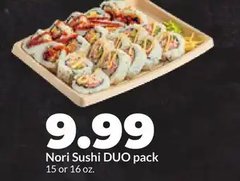 Hy-Vee Nori Sushi DUO pack offer