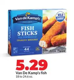 Hy-Vee Van De Kamp's fish offer