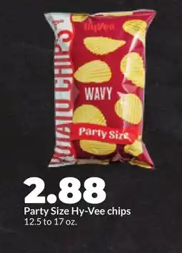 Hy-Vee Hy-vee Party Size Hy-Vee chips offer