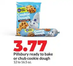 Hy-Vee Pillsbury ready to bake or chub cookie dough offer