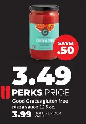 Hy-Vee Good Graces gluten free pizza sauce offer