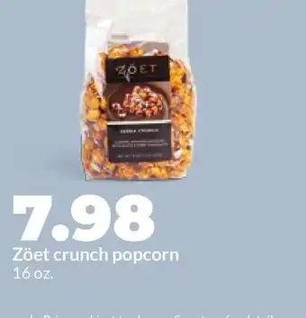 Hy-Vee Zöet crunch popcorn offer