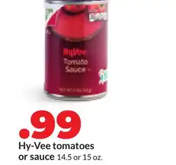 Hy-Vee Hy-Vee tomatoes or sauce offer