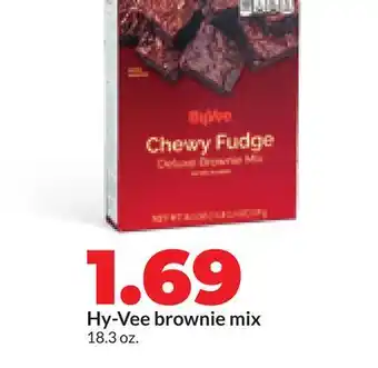 Hy-Vee Hy-Vee brownie mix offer