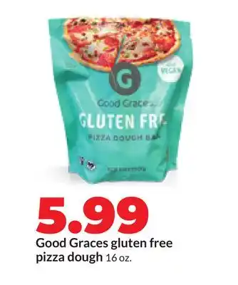 Hy-Vee Good Graces gluten free pizza dough offer