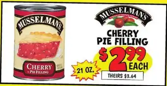 Ollie's MUSSELMAN'S CHERRY PIE FILLING offer