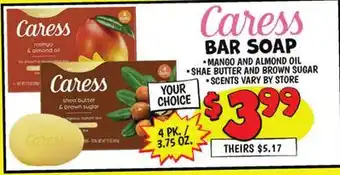 Ollie's CARESS BAR SOAP offer