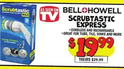 Ollie's BELL+HOWELL SCRUBTASTIC EXPRESS offer