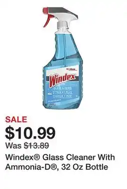 Office Depot Windex Glass Cleaner With Ammonia-D , 32 Oz Bottle offer