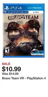 Game Stop Bravo Team VR - PlayStation 4 offer