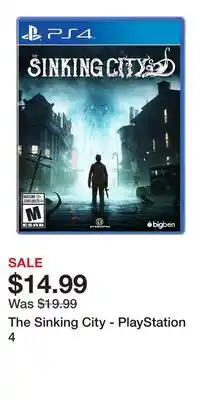 Game Stop The Sinking City - PlayStation 4 offer