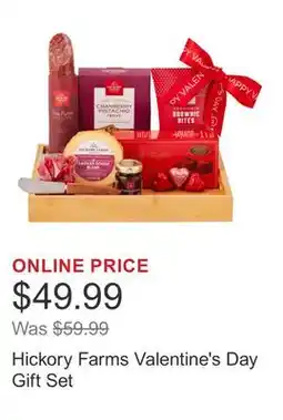 Costco Hickory Farms Valentine's Day Gift Set offer