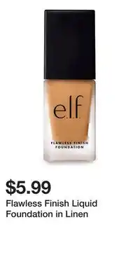 Big Lots Flawless Finish Liquid Foundation in Linen offer