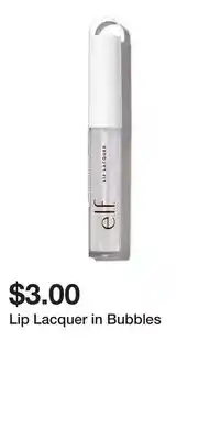 Big Lots Lip Lacquer in Bubbles offer