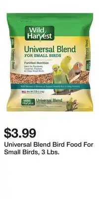 Big Lots Universal Blend Bird Food For Small Birds, 3 Lbs offer