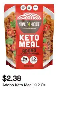 Big Lots Adobo Keto Meal, 9.2 Oz offer