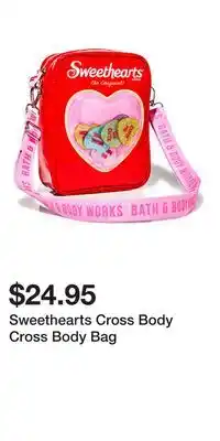 Bath & Body Works Sweethearts Cross Body Cross Body Bag offer