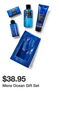 Bath & Body Works Mens Ocean Gift Set offer