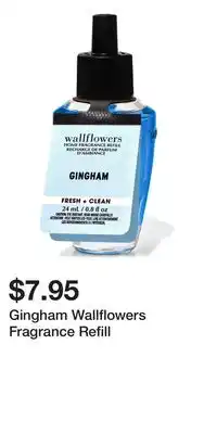 Bath & Body Works Gingham Wallflowers Fragrance Refill offer