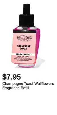 Bath & Body Works Champagne Toast Wallflowers Fragrance Refill offer